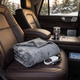 ThermaRide 12V Heated Travel Blanket — Soft Flannel Comfort for Car, SUV & RV