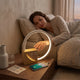 LumaHush Bedside Lamp Alarm Clock with 10 Nature Sounds