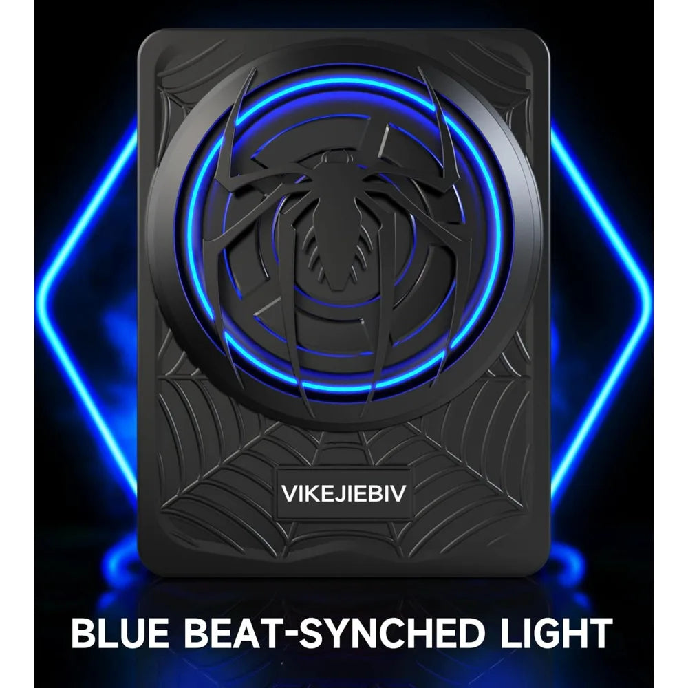 Car audio system with 1200W subwoofer amp package delivering loud and clear sound