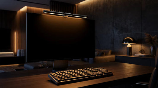 Banish Midnight Eye Strain with an Asymmetrical Monitor Light Bar