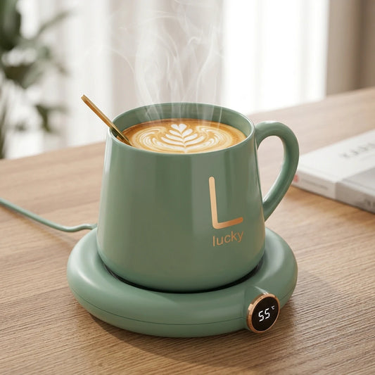 Lumière Smart Mug Warmer | LED Temperature Control Coaster
