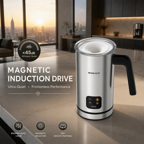 Ultra-Quiet Magnetic Induction (<45dB)