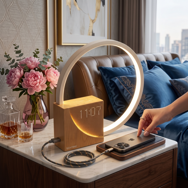 Three Gently Adjustable Glows
