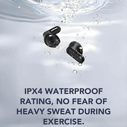 HTC NE20 Bluetooth V6.0 Earphones Wireless Bluetooth Earbuds with AI Real-Time Translation, Active Noise Cancellation, Low Latency Gaming & Touch Control