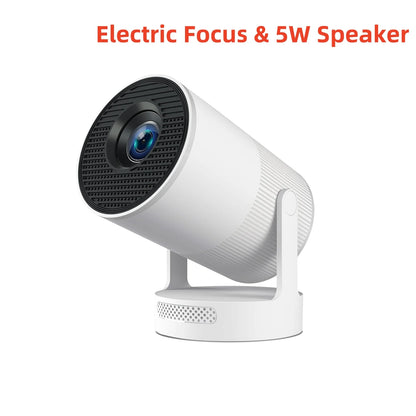 Magcubic HY300 Pro+ Portable Projector – 4K 720P Mini Smart Projector with WiFi 6, BT5.4, Auto Keystone, 180° Rotation & 5W Speaker