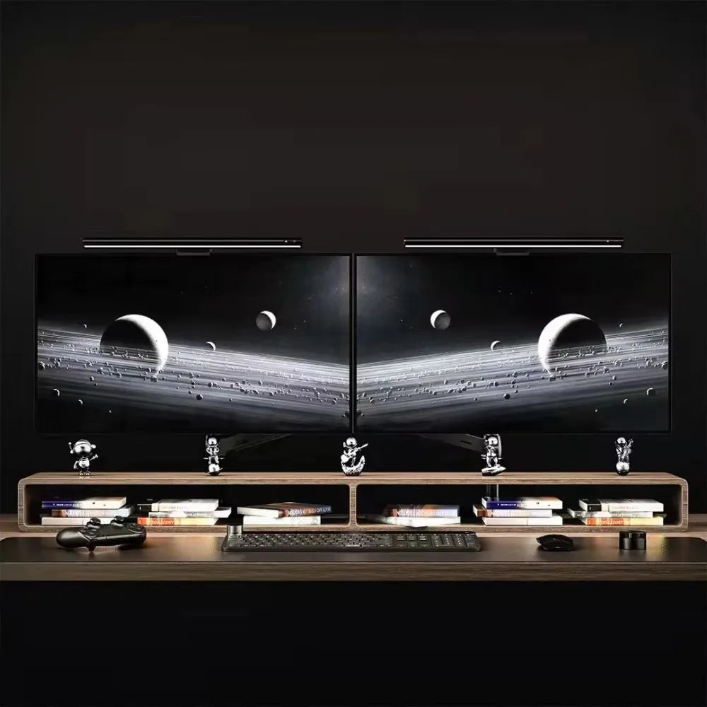 LYMAX M2Plus Aluminum Monitor Light Bar – Wireless Remote Control, Asymmetric Eye-Care Tech for WFH & Designers