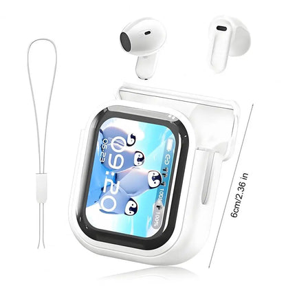 HTC NE20 Bluetooth V6.0 Earphones Wireless Bluetooth Earbuds with AI Real-Time Translation, Active Noise Cancellation, Low Latency Gaming & Touch Control