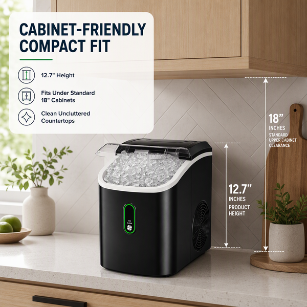 Cabinet-Friendly Compact Footprint