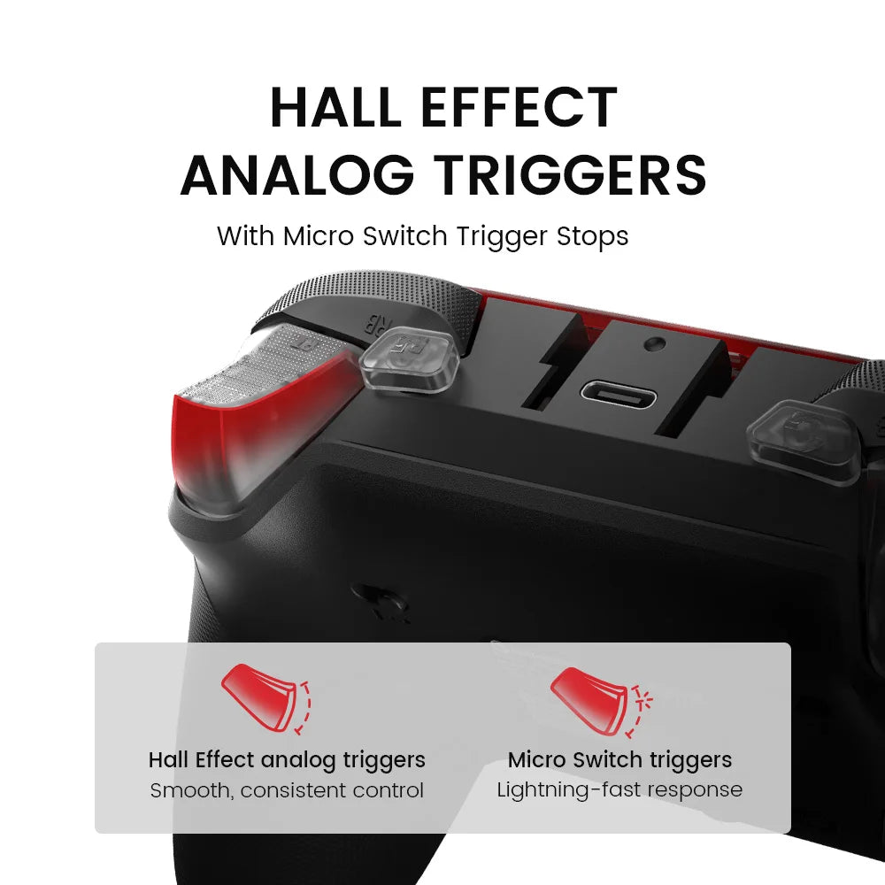 Cross-platform GameSir G7 Pro controller with 1000Hz polling rate and gyro aiming